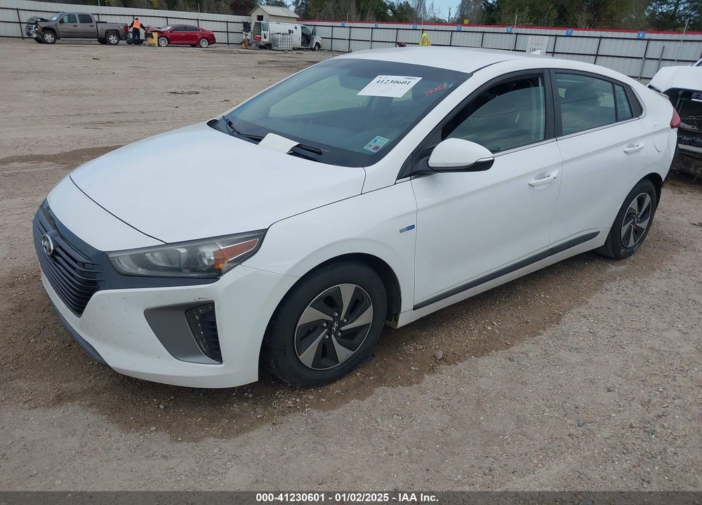 2018 HYUNDAI IONIQ HYBRID SEL VIN: KMHC75LC1JU077476