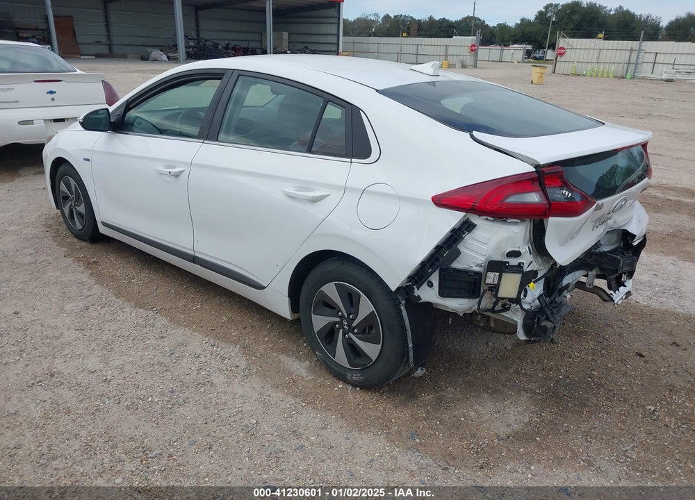 2018 HYUNDAI IONIQ HYBRID SEL VIN: KMHC75LC1JU077476