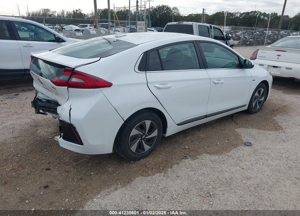 2018 HYUNDAI IONIQ HYBRID SEL VIN: KMHC75LC1JU077476