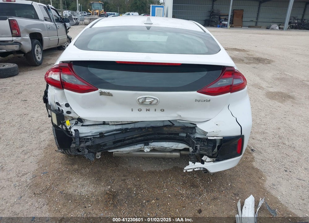 2018 HYUNDAI IONIQ HYBRID SEL VIN: KMHC75LC1JU077476
