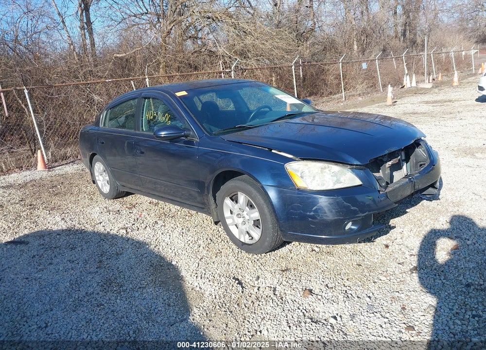 2006 NISSAN ALTIMA S/SL VIN: 1N4AL11D86N347886