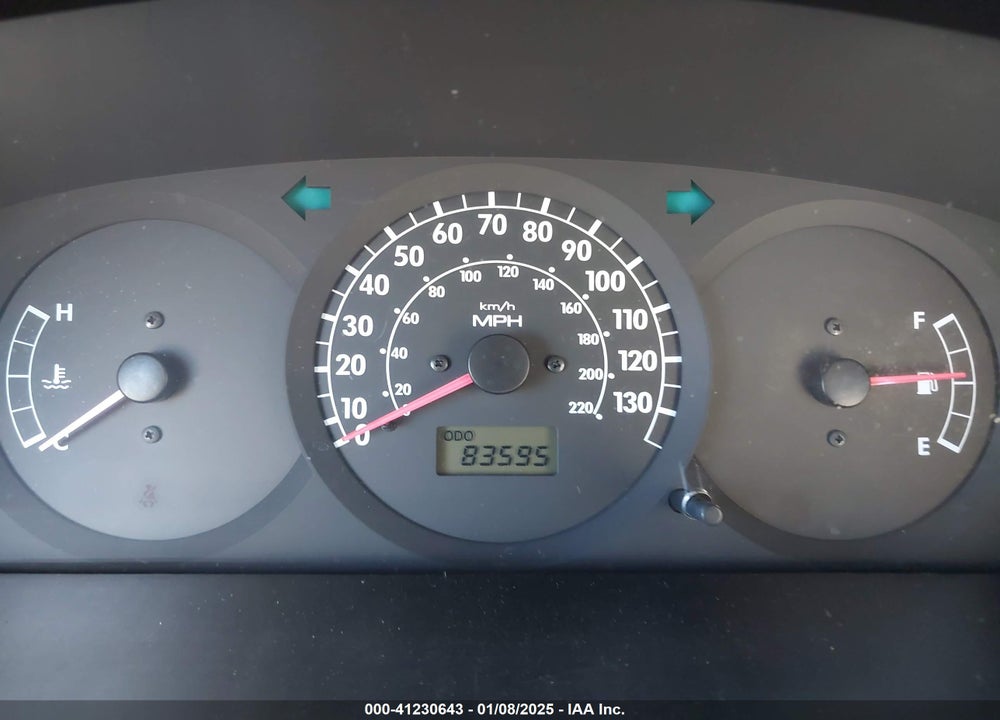 2002 KIA SPECTRA LS VIN: KNAFB121025134333