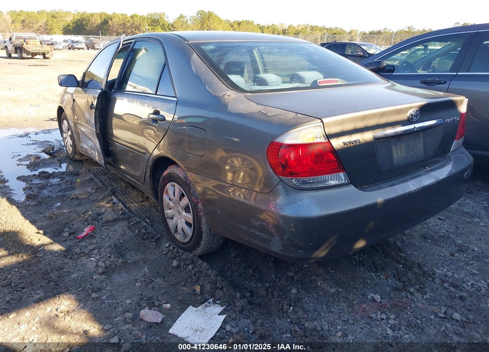 2005 TOYOTA CAMRY LE VIN: 4T1BE32K95U980351