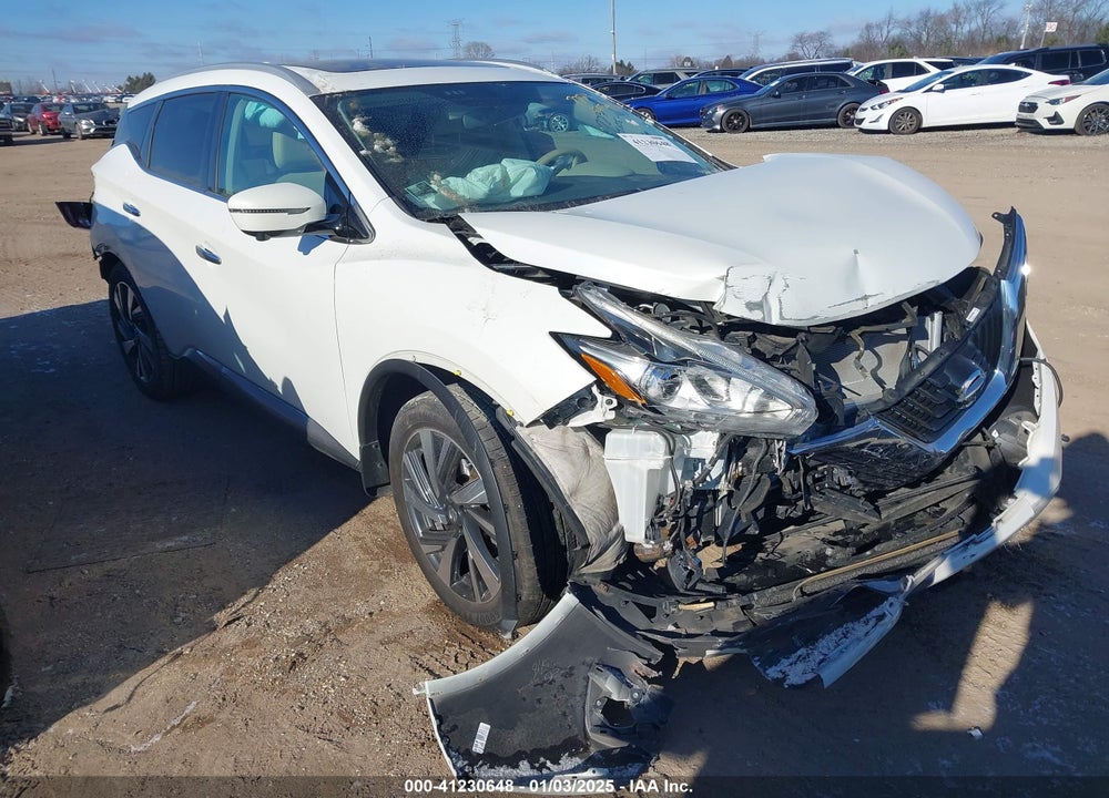 2016 NISSAN MURANO PLATINUM VIN: 5N1AZ2MH1GN144560