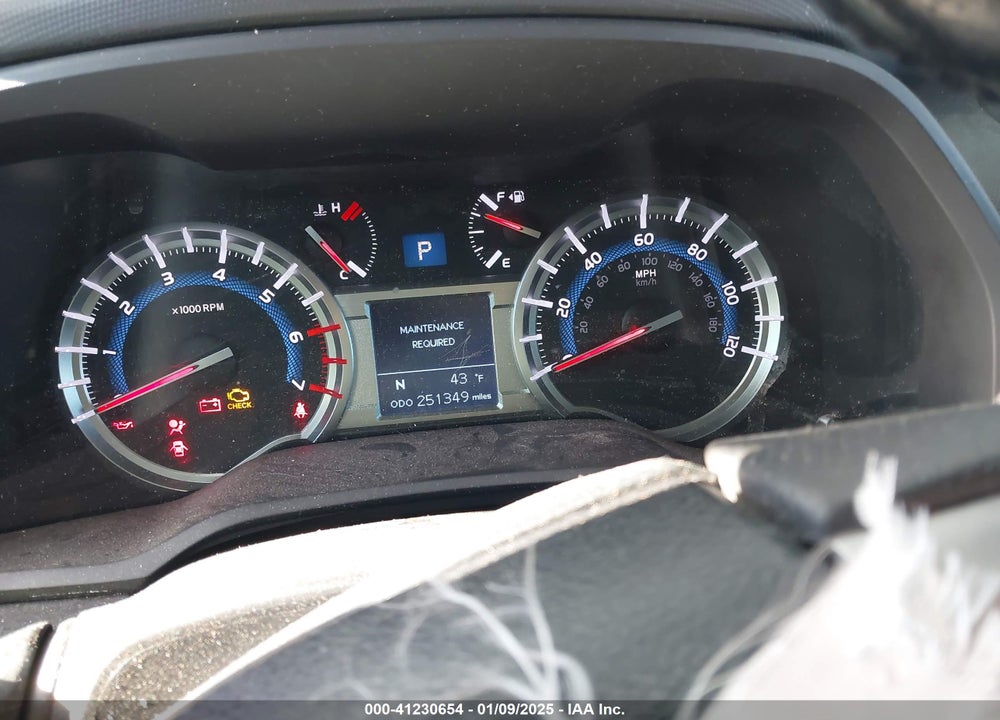 2014 TOYOTA 4RUNNER SR5 VIN: JTEBU5JR9E5165378