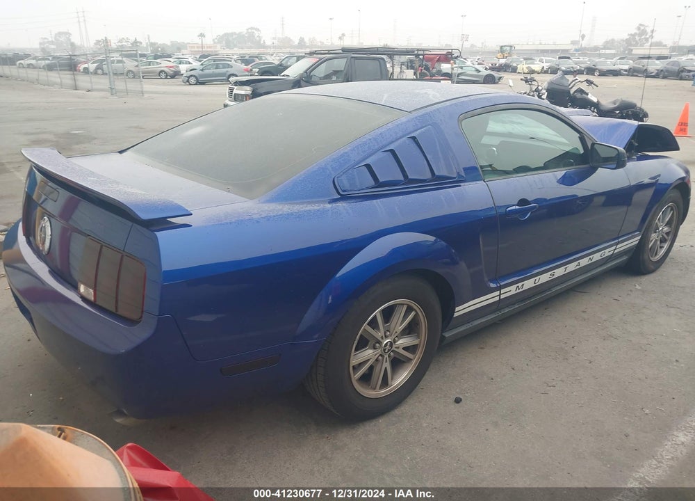 2005 FORD MUSTANG V6 DELUXE/V6 PREMIUM VIN: 1ZVFT80N855201387