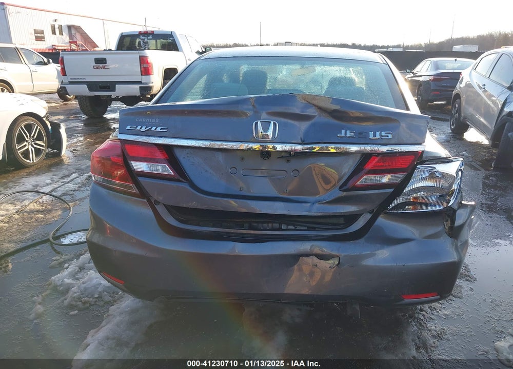 2014 HONDA CIVIC VIN: 19XFB2F5XEE026610