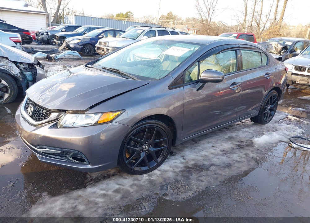 2014 HONDA CIVIC VIN: 19XFB2F5XEE026610