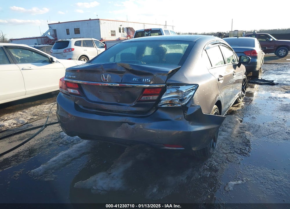 2014 HONDA CIVIC VIN: 19XFB2F5XEE026610