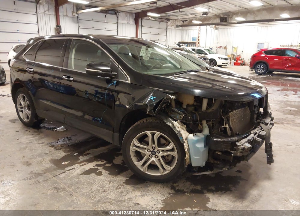 2018 FORD EDGE TITANIUM VIN: 2FMPK4K83JBC13779
