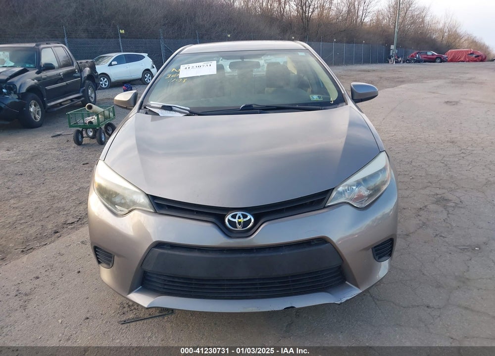 2014 TOYOTA COROLLA LE ECO VIN: 2T1BPRHE1EC127572