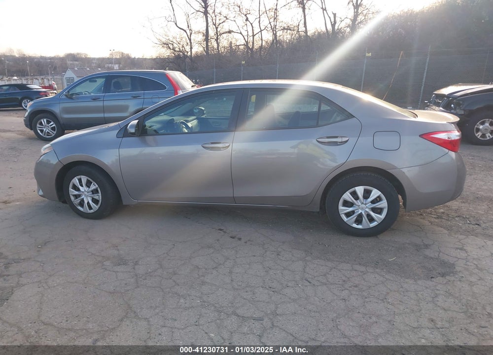 2014 TOYOTA COROLLA LE ECO VIN: 2T1BPRHE1EC127572