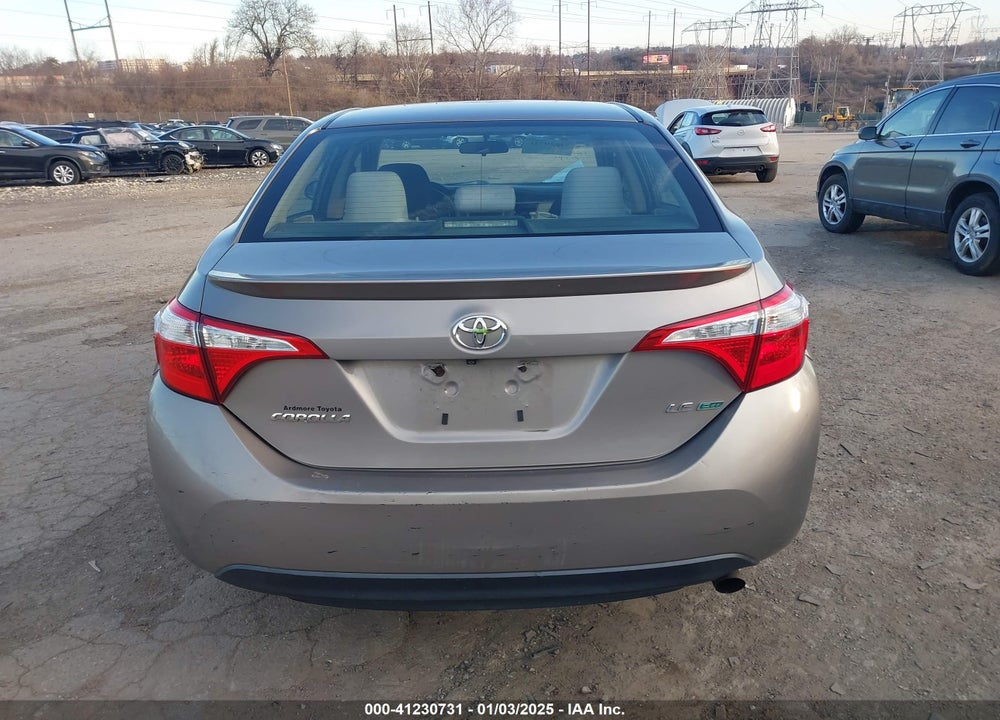 2014 TOYOTA COROLLA LE ECO VIN: 2T1BPRHE1EC127572