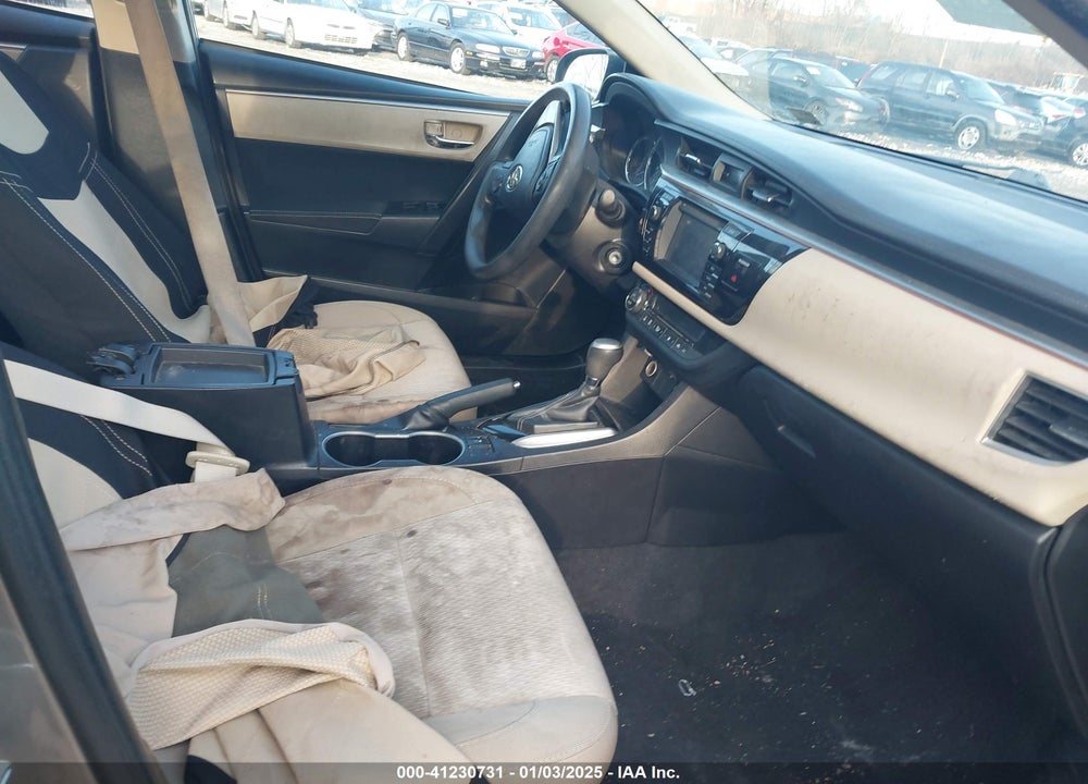 2014 TOYOTA COROLLA LE ECO VIN: 2T1BPRHE1EC127572