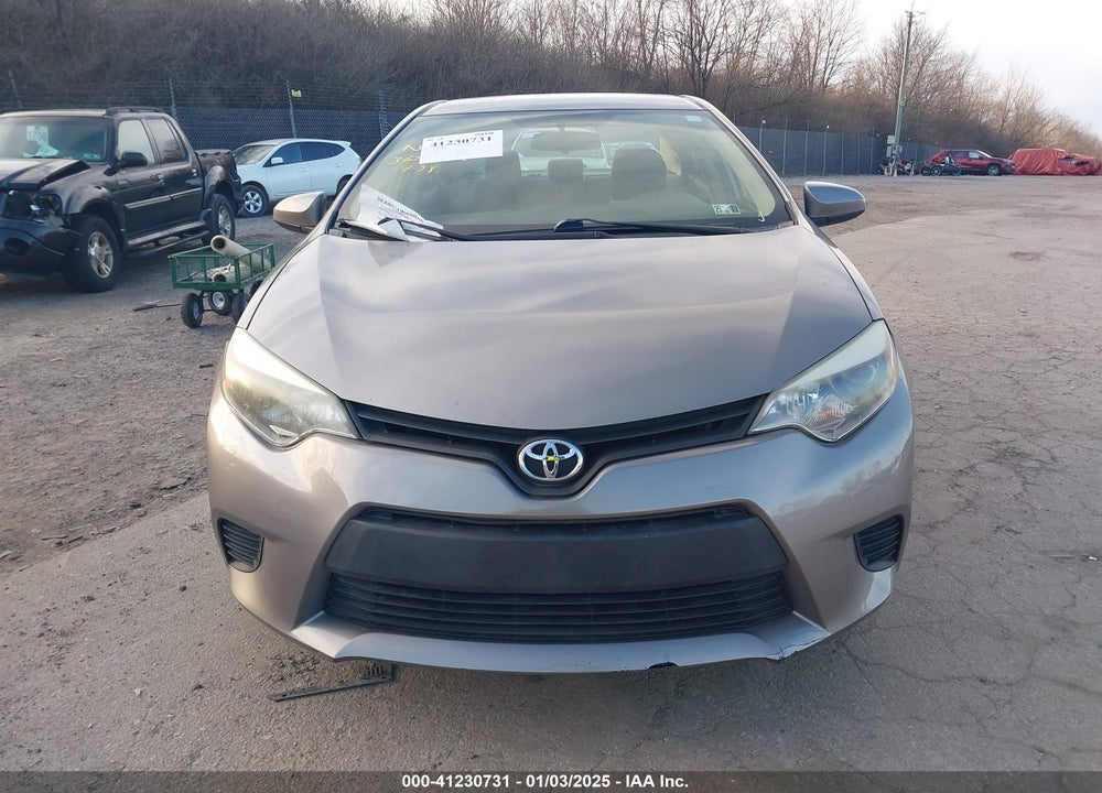 2014 TOYOTA COROLLA LE ECO VIN: 2T1BPRHE1EC127572