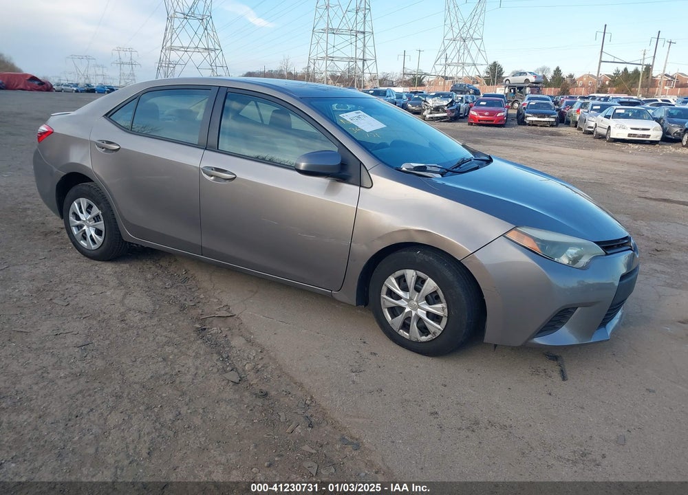 2014 TOYOTA COROLLA LE ECO VIN: 2T1BPRHE1EC127572