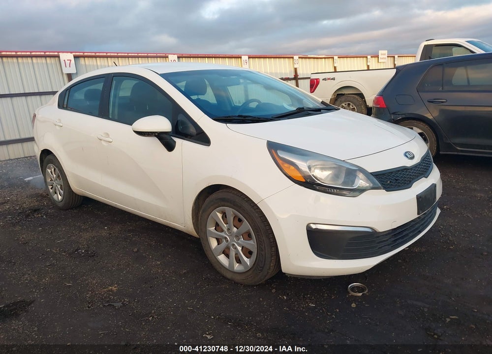 2016 KIA RIO LX VIN: KNADM4A33G6575817
