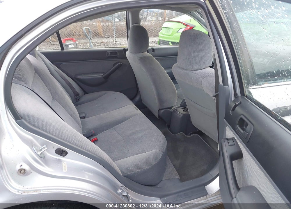 2001 HONDA CIVIC LX VIN: 1HGES16591L013839