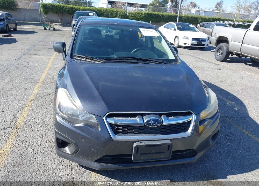 2013 SUBARU IMPREZA 2.0I VIN: JF1GJAA6XDH005191
