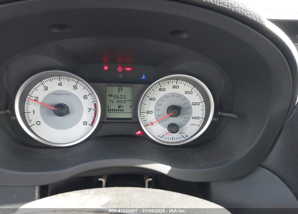 2013 SUBARU IMPREZA 2.0I VIN: JF1GJAA6XDH005191