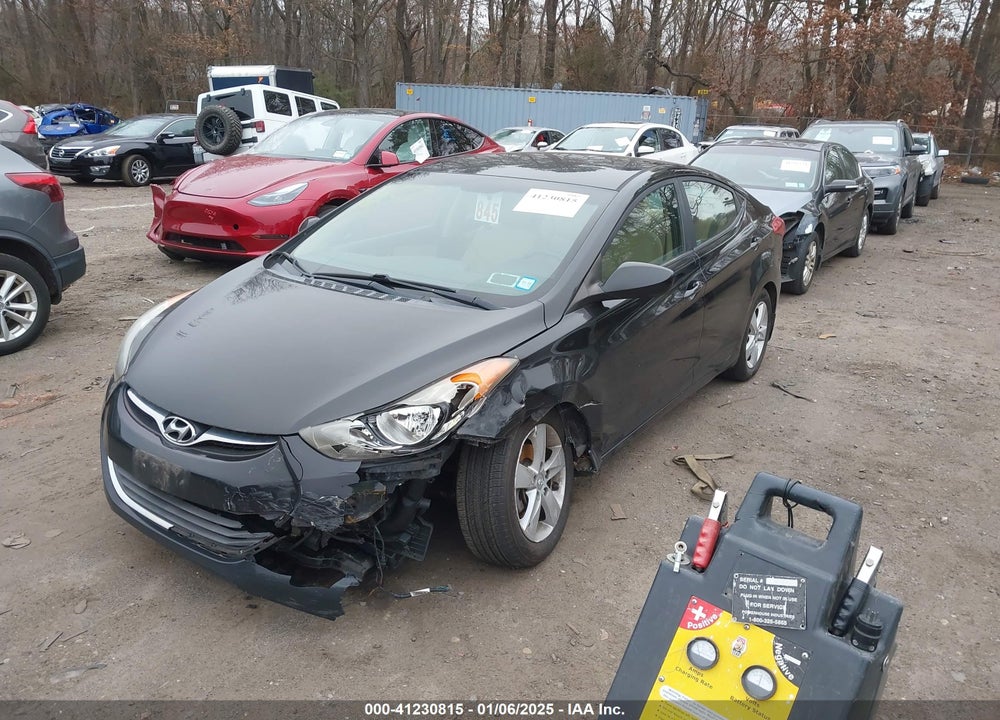 2013 HYUNDAI ELANTRA GLS VIN: 5NPDH4AE7DH189735