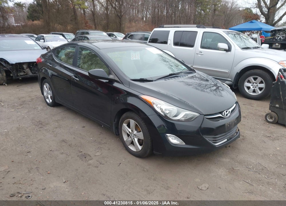 2013 HYUNDAI ELANTRA GLS VIN: 5NPDH4AE7DH189735