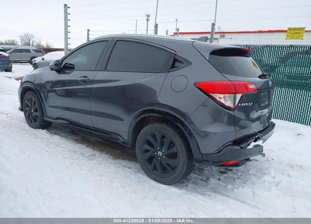 2021 HONDA HR-V AWD SPORT VIN: 3CZRU6H14MM702752