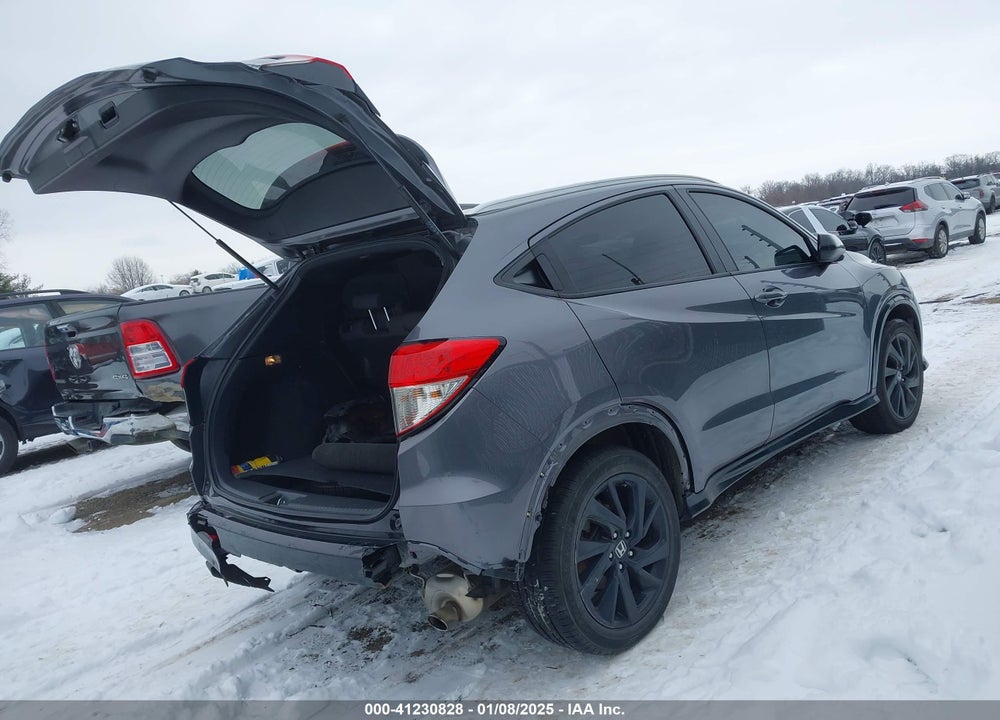 2021 HONDA HR-V AWD SPORT VIN: 3CZRU6H14MM702752