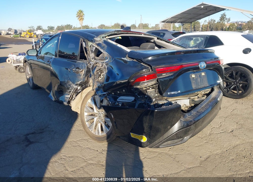 2021 TOYOTA MIRAI VIN: JTDAAAAA0MA001292
