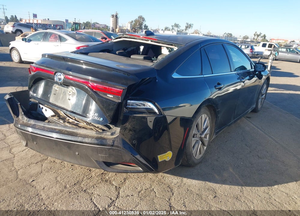 2021 TOYOTA MIRAI VIN: JTDAAAAA0MA001292