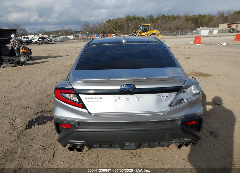 2022 SUBARU WRX PREMIUM VIN: JF1VBAF61N9033356