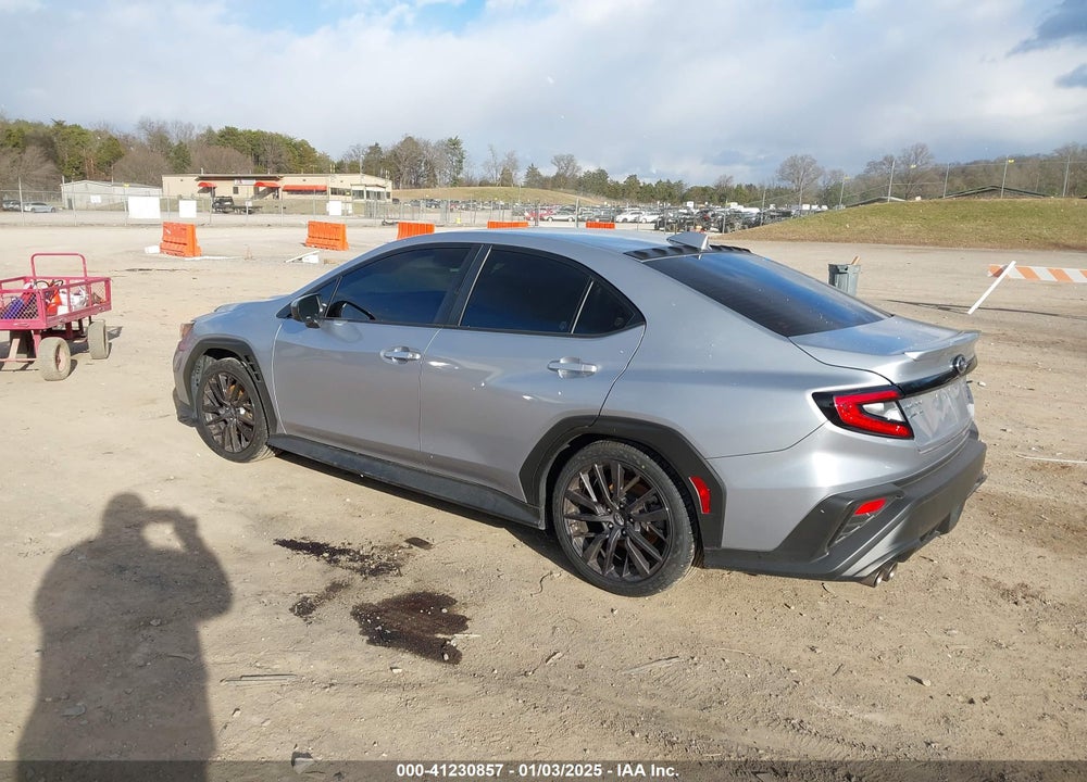 2022 SUBARU WRX PREMIUM VIN: JF1VBAF61N9033356