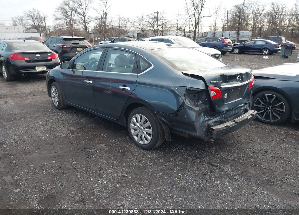 2015 NISSAN SENTRA SV VIN: 3N1AB7AP1FY318858