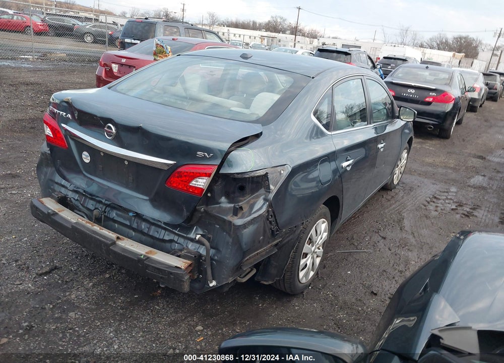 2015 NISSAN SENTRA SV VIN: 3N1AB7AP1FY318858
