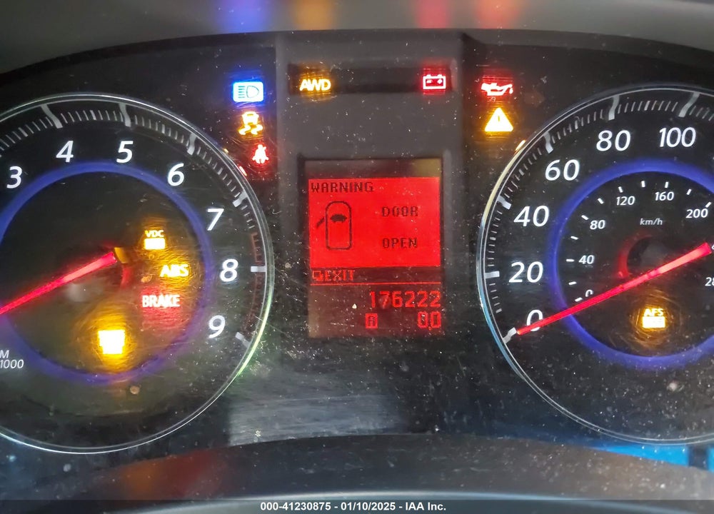 2009 INFINITI FX35 VIN: JNRAS18W89M154815
