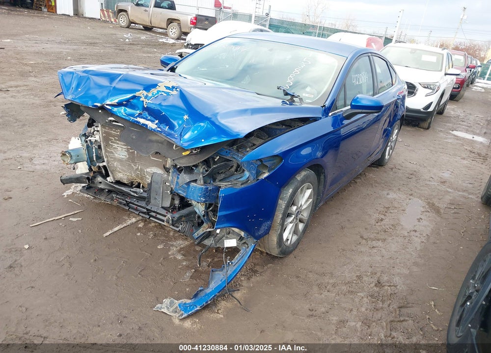 2017 FORD FUSION SE VIN: 3FA6P0H71HR153883