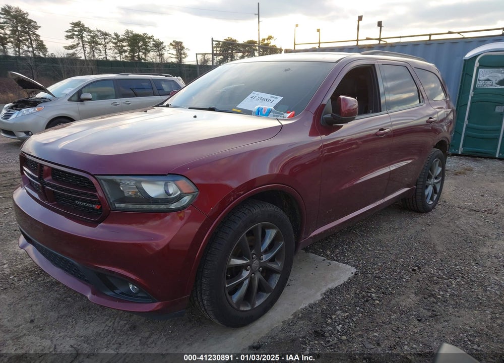 2017 DODGE DURANGO GT AWD VIN: 1C4RDJDG4HC898640