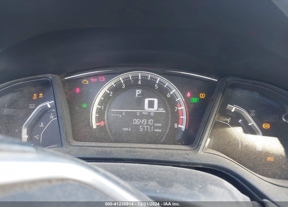 2016 HONDA CIVIC LX VIN: 19XFC2F56GE230837