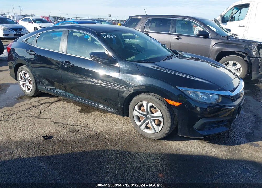 2016 HONDA CIVIC LX VIN: 19XFC2F56GE230837