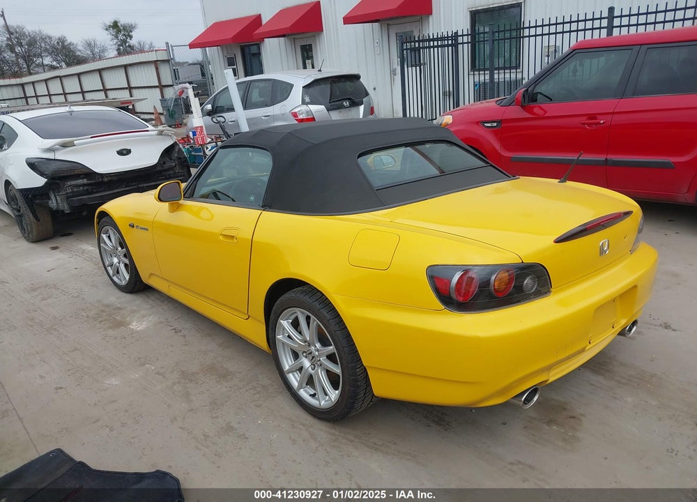 2005 HONDA S2000 VIN: JHMAP21425S001769