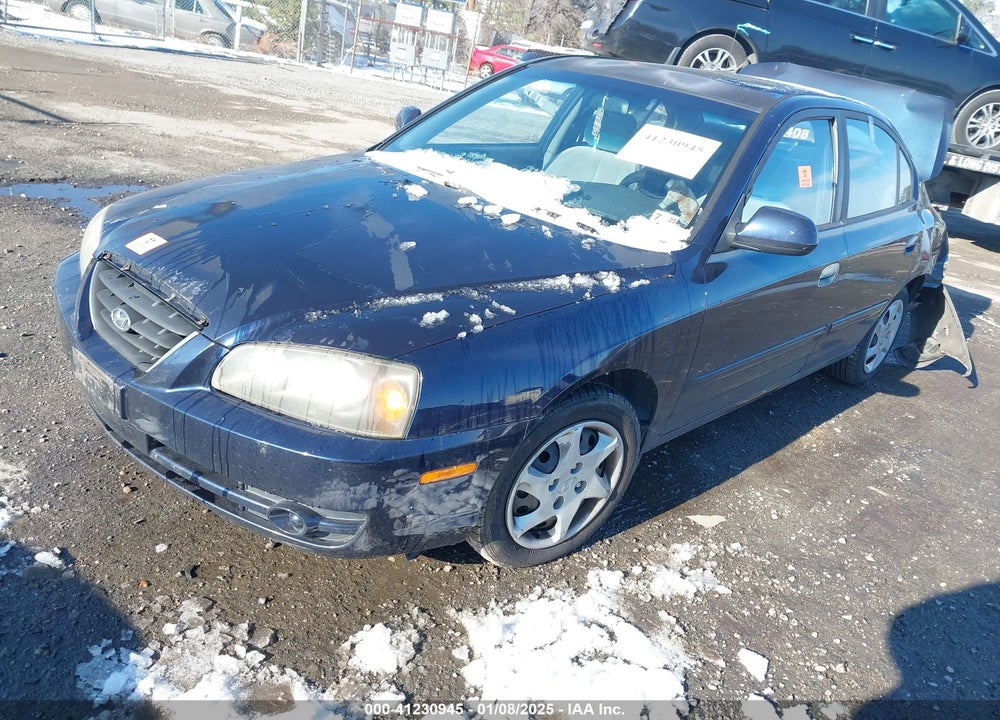 2004 HYUNDAI ELANTRA GLS/GT VIN: KMHDN46D04U825907