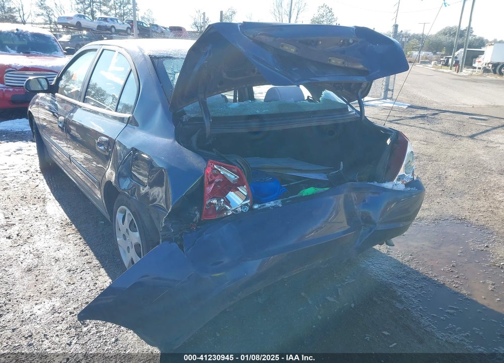 2004 HYUNDAI ELANTRA GLS/GT VIN: KMHDN46D04U825907