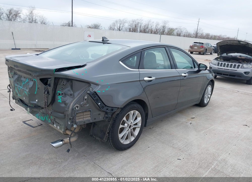 2020 FORD FUSION SE VIN: 3FA6P0HD0LR168292