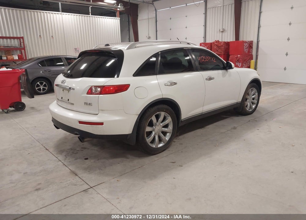 2004 INFINITI FX45 VIN: JNRBS08W24X402725