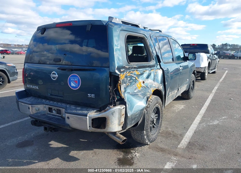 2005 NISSAN ARMADA SE OFF-ROAD VIN: 5N1AA08B15N722378