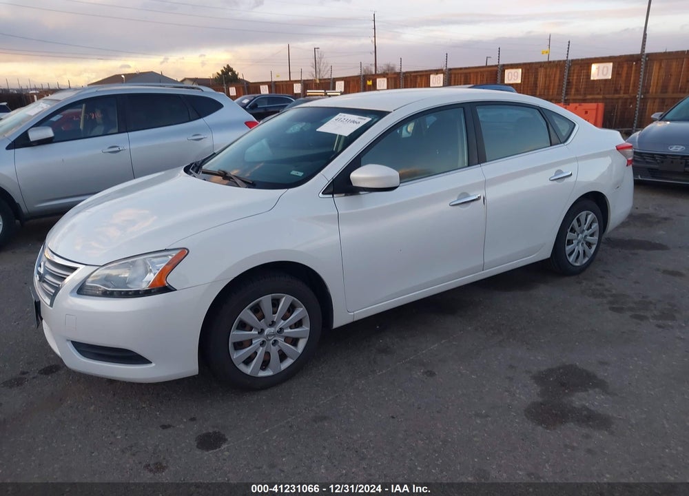 2014 NISSAN SENTRA FE+ S/FE+ SV/S/SL/SR/SV VIN: 3N1AB7AP8EL646497