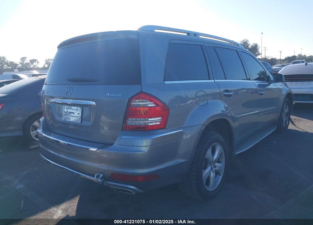 2011 MERCEDES-BENZ GL 450 4MATIC VIN: 4JGBF7BE7BA724530