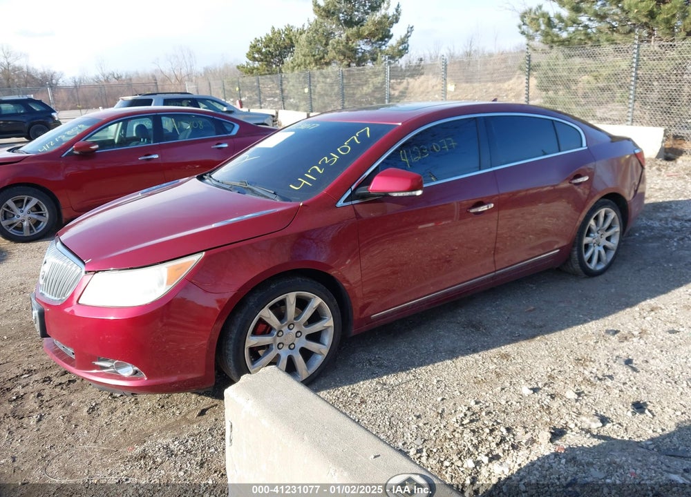 2010 BUICK LACROSSE CXS VIN: 1G4GE5GV4AF248583