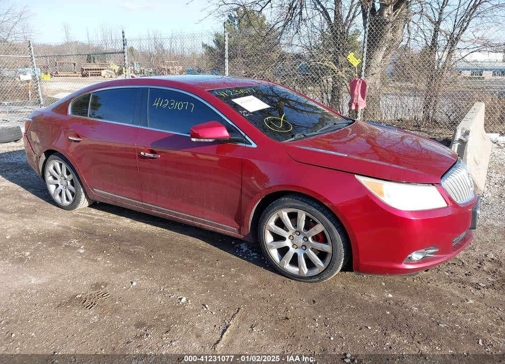 2010 BUICK LACROSSE CXS VIN: 1G4GE5GV4AF248583