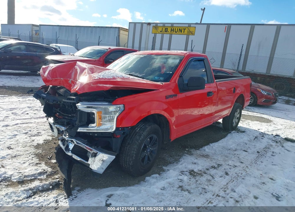 2018 FORD F-150 VIN: 1FTMF1CB2JKC47707